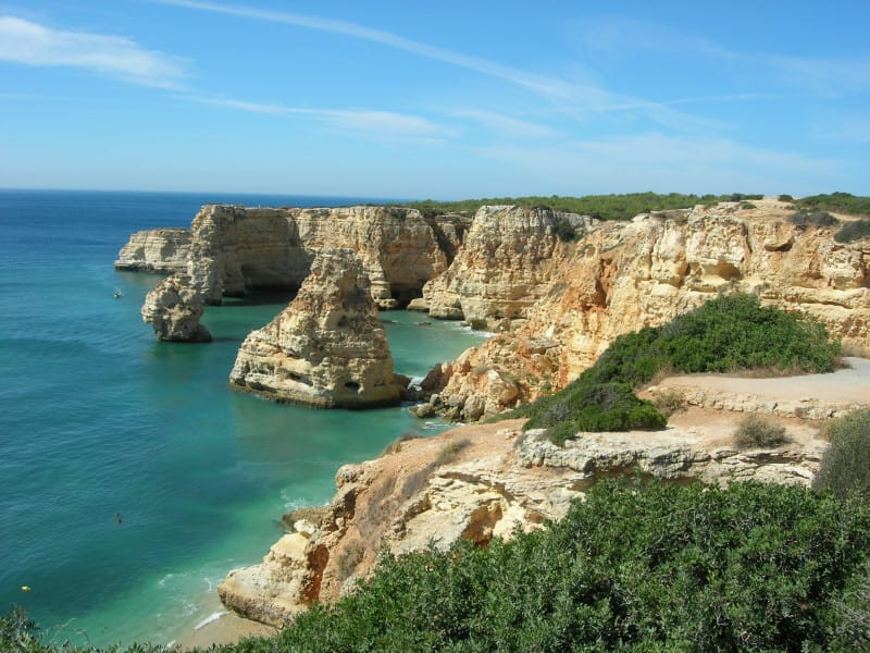 Algarve Cave Background